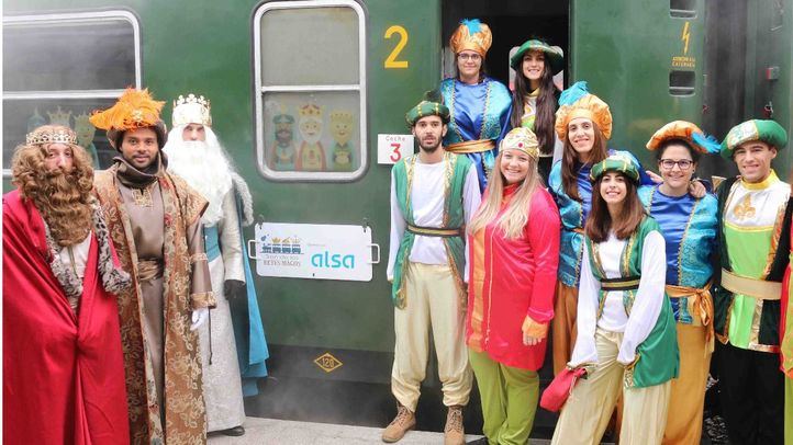 Vuelve el Tren de los Reyes Magos de Alsa estas Navidades