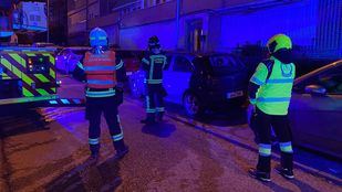 Explosión en la calle Valmojado, en Aluche