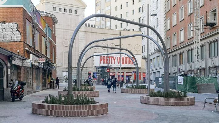 Nueva imagen de la plaza de los Mostenses