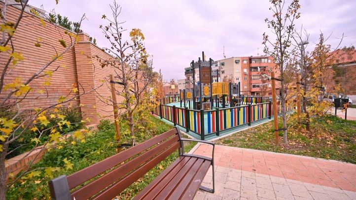 Jardín Mesonero Romanos, en Carabanchel
