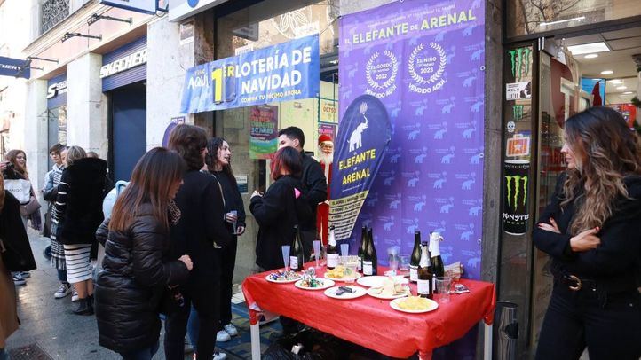 La administración de la calle Arenal donde ha tocado El Gordo