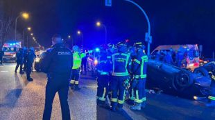 Muere en un choque entre dos vehículos en Usera