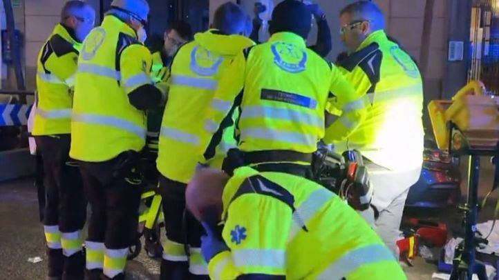 Herido grave en un atropello en la calle Ferraz
