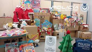 Juguetes peligrosos para niños intervenidos en tiendas de Barajas y Fuencarral