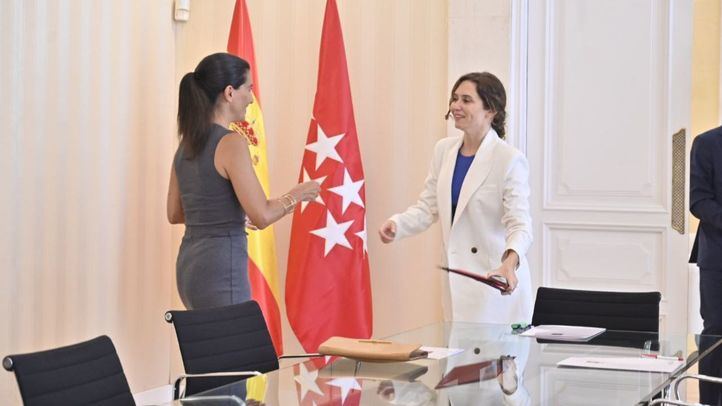 Reunión de Isabel Díaz Ayuso con Rocío Monasterio