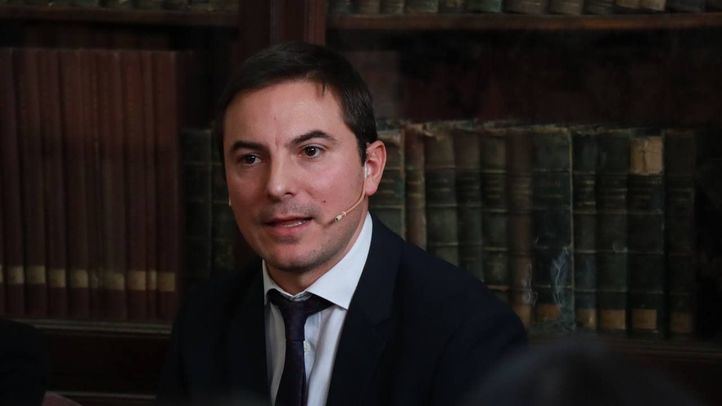 Juan Lobato en la reunión Interparlamentaria del PSOE de Madrid