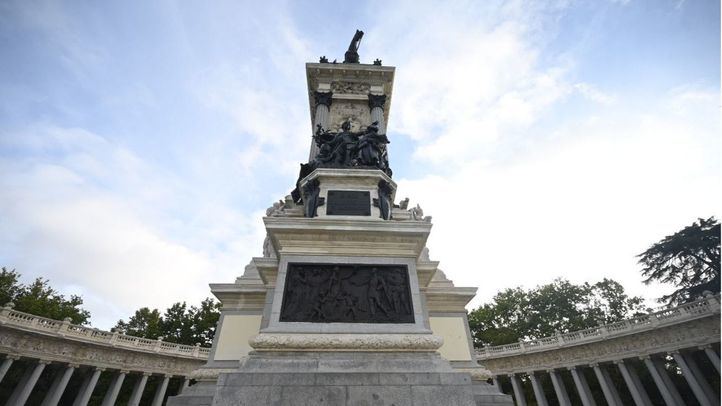 Monumento de Alfonso XII en el Parque de El Retiro