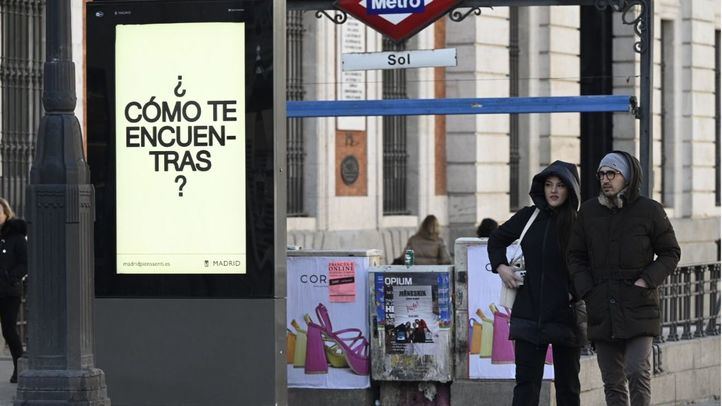 Frío en Madrid