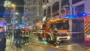 Incendio en un restaurante de Gran Vía