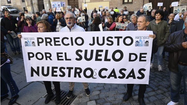 Concentración de afectados por el Plan 18.000
