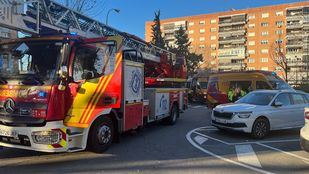 Incendio en una vivienda de Hortaleza
