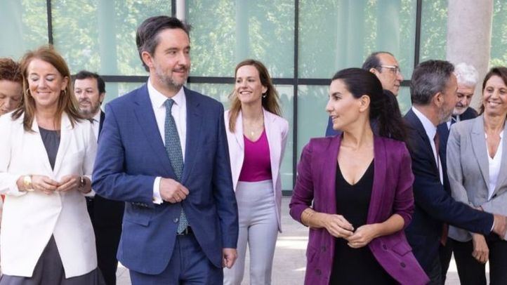 José Luis Ruiz Bartolomé junto a Rocío Monasterio