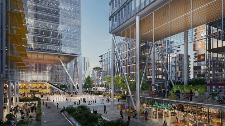 Así será el futuro Centro de Negocios de Madrid Nuevo Norte
