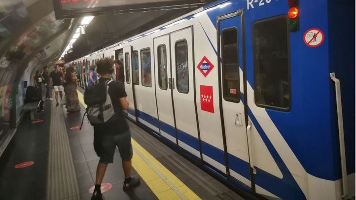 Imagen de archivo de un vagón de Metro