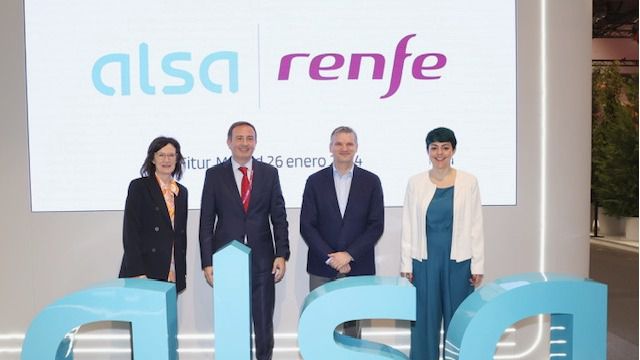 Renfe y Alsa renuevan su alianza para el uso combinado de tren y autobús