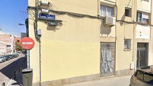 Calle Elvira Barrios, en Carabanchel, donde tuvo lugar el ataque
