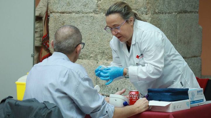 Maratón de donación de sangre en la Real Casa de Correos