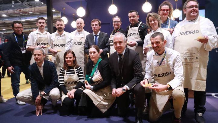 José Luis Martínez-Almeida, en el 'homenaje a la croqueta' en Madrid Fusión