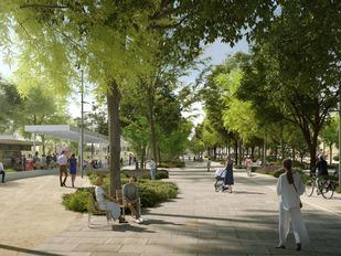 Así será el futuro Paseo Verde del Suroeste