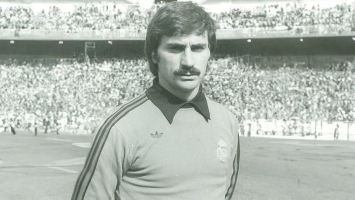 El portero del Real Madrid Miguel Ángel