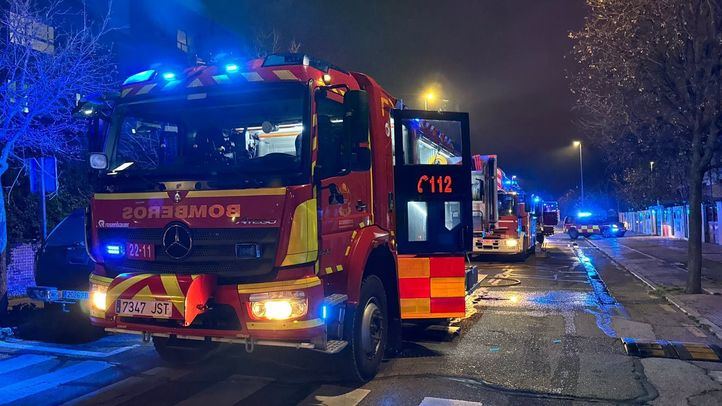 Incendio en Alcalá de Henares