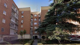 Edificio en el que fueron hallados los dos cuerpos sin vida