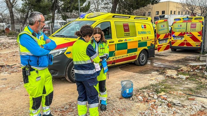 Accidente laboral mortal en San Fernando de Henares