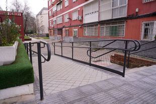 Mejoras en la accesibilidad de zonas interbloques de Moratalaz