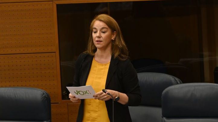 Ana María Cuartero, diputada del Grupo Parlamentario Vox en la Asamblea de Madrid