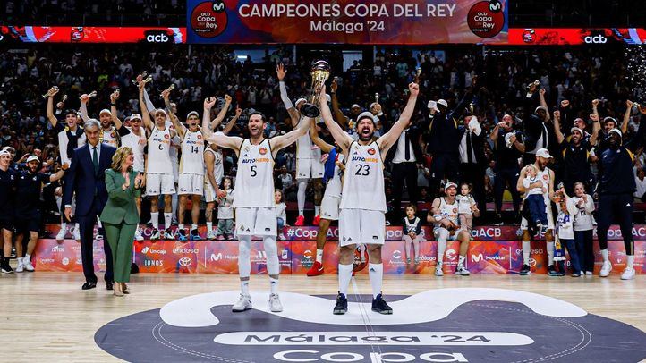 El Real Madrid de Baloncesto, campeón de la Copa del Rey