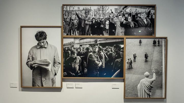 Algunas de las fotografías que pueden verse en la exposición 'Jordi Socías. Al final de la escapada'