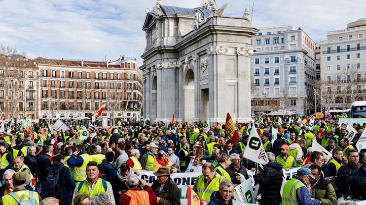 Tractorada, protesta agricultores