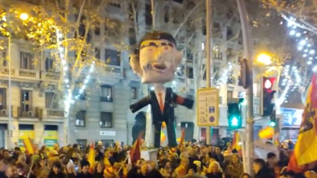 La Fiscalía recurre el archivo de la causa del muñeco de Sánchez apaleado