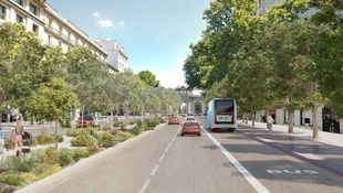 Así quedará el nuevo bulevar entre Cibeles y la Puerta de Alcalá
