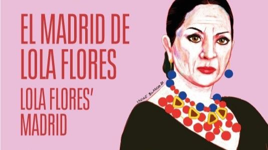 Imagen del mapa cultural ilustrado de Lola Flores