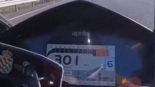 Detenido un motorista que se grabó circulando a 300km/h en la M-50
