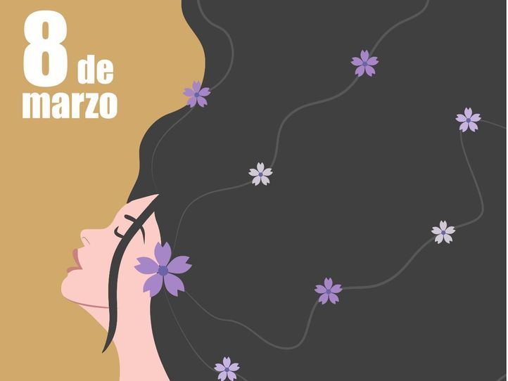 Cartel de la programación del 8M en Galapagar