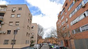 Calle de Mestanza, en Entrevías