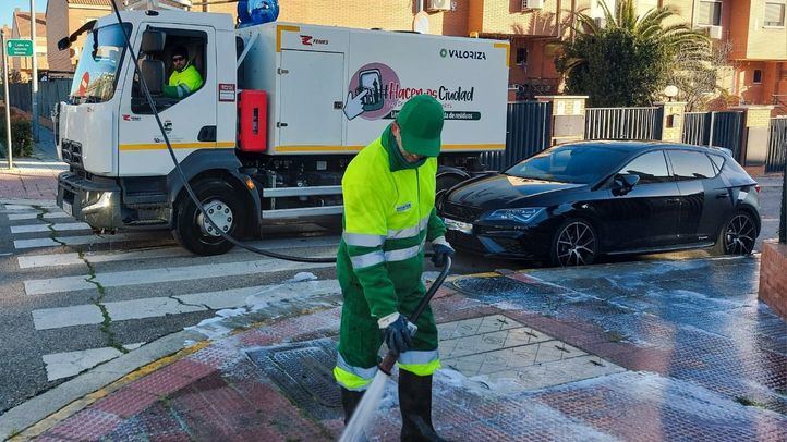 Limpieza en San Fernando de Henares