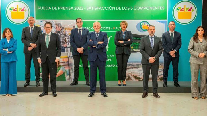 Juan Roig y miembros del Comité de Dirección de Mercadona
