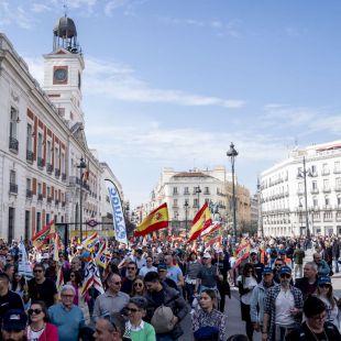 Policías y Guardias Civiles protestan por una jubilación digna
