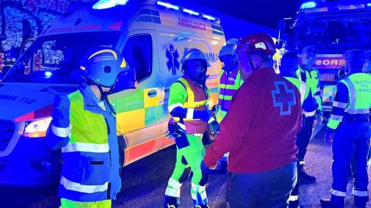 Accidente en la M-501