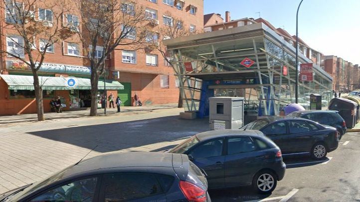 Estación de Metro Los Espartales en Getafe