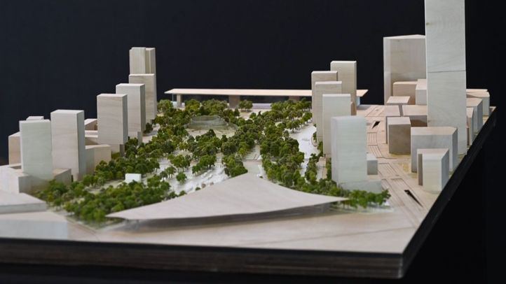 Proyecto ganador del concurso internacional para el diseño del Parque Central de Madrid Nuevo Norte