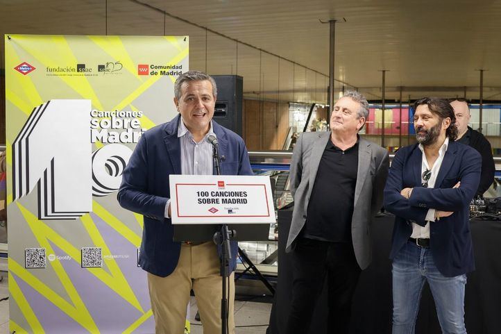 Metro comparte su 'playlist' de canciones sobre Madrid