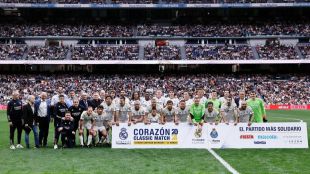 Las leyendas del Real Madrid y el Oporto, enfrentadas por una buena causa