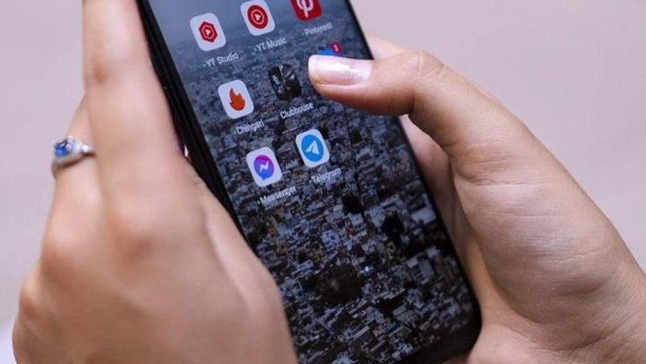 Aplicación móvil Telegram