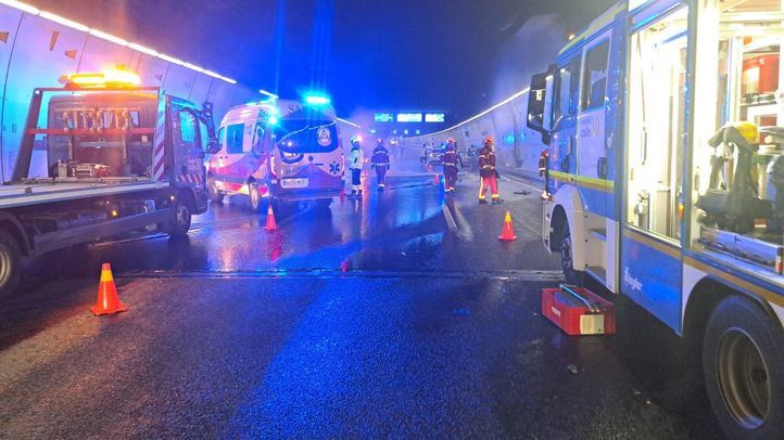 Accidente en la M-30