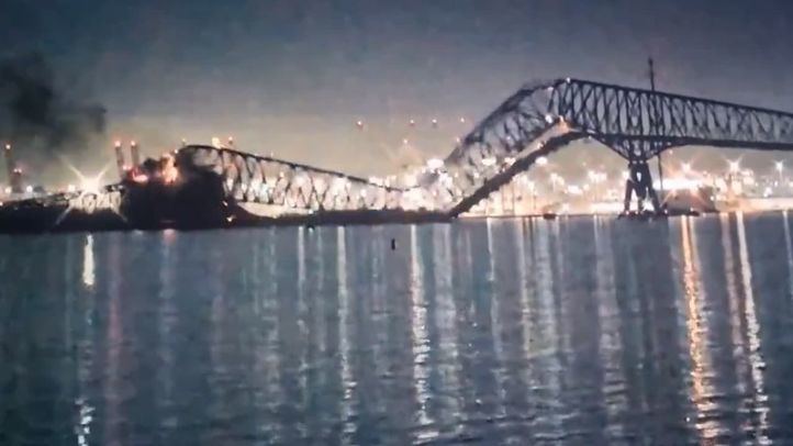 Derrumbe del puente Francis Scott Key, en Baltimore