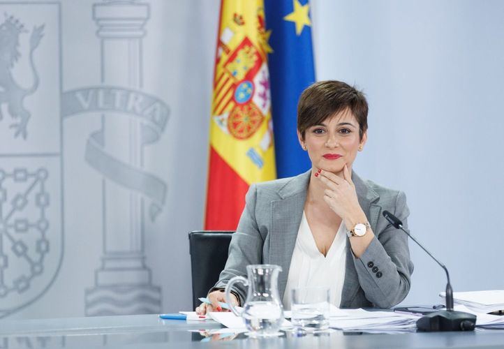 La portavoz del Gobierno y ministra de Política Territorial, Isabel Rodríguez